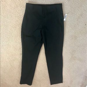 Old Navy Size 12 Side Zip Black Dress Pants